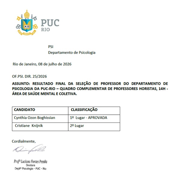 OF PSI DIR 26 2026 RESULTADO FINAL SELEÇÃO PROFESSOR QC